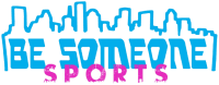 Be Someone Sports logo for Houston youth basketball, volleyball, football, and cheer programs