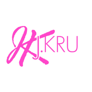 Pink stylized text logo on white background.