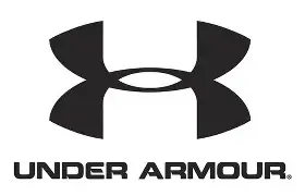 Under Armour logo in black and white.