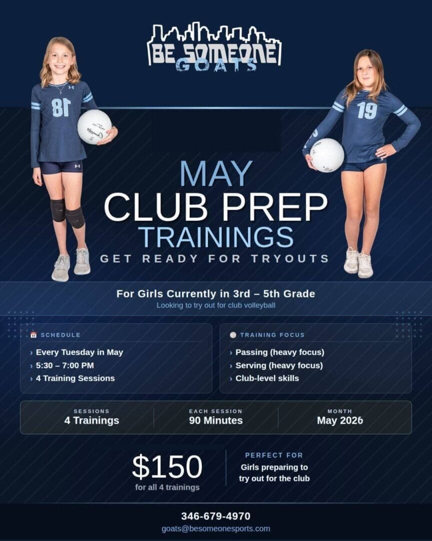 Club Tryout Prep flyer