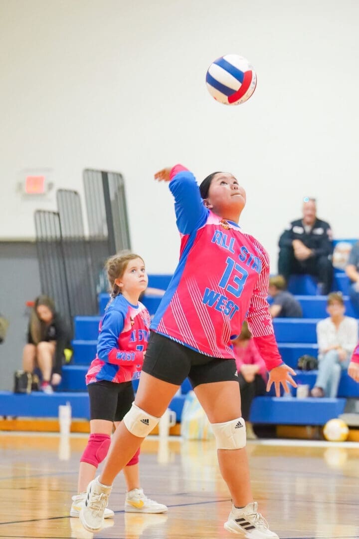 Be Someone Volleyball moment