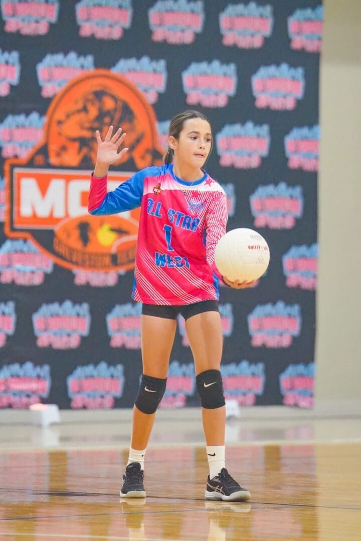 Be Someone Volleyball moment