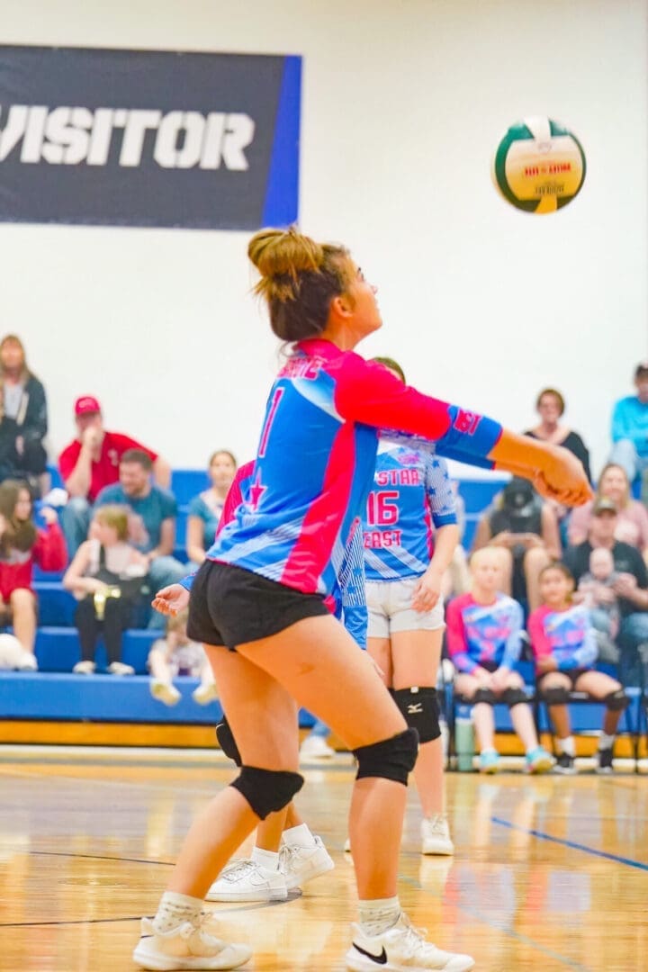 Be Someone Volleyball moment