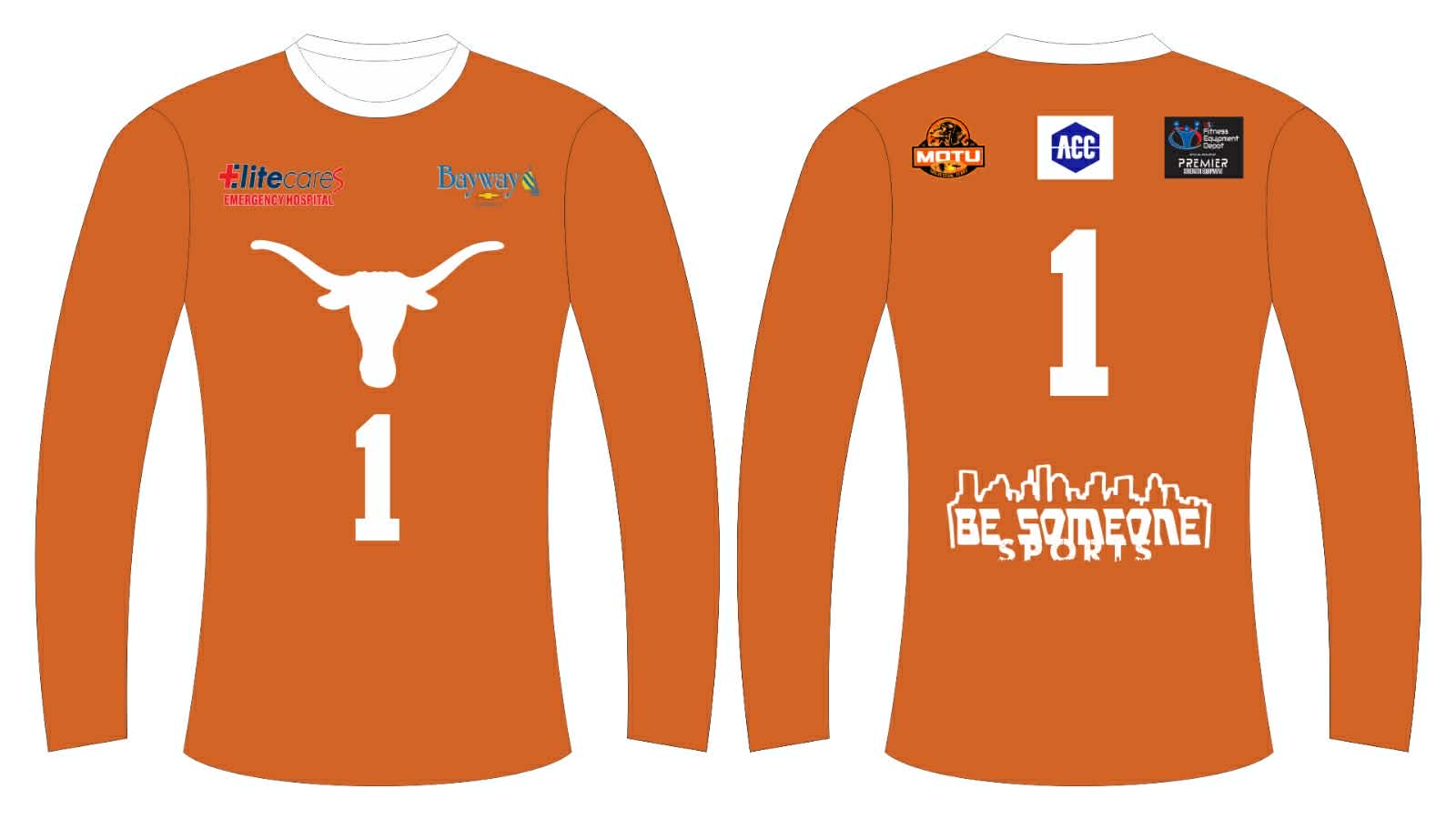 Be Someone Volleyball uniform 05