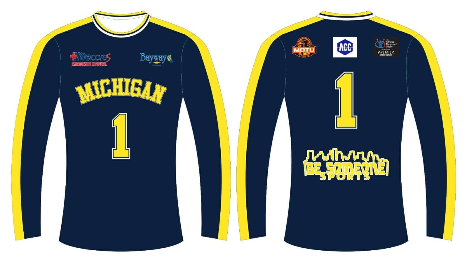 Be Someone Volleyball uniform 06