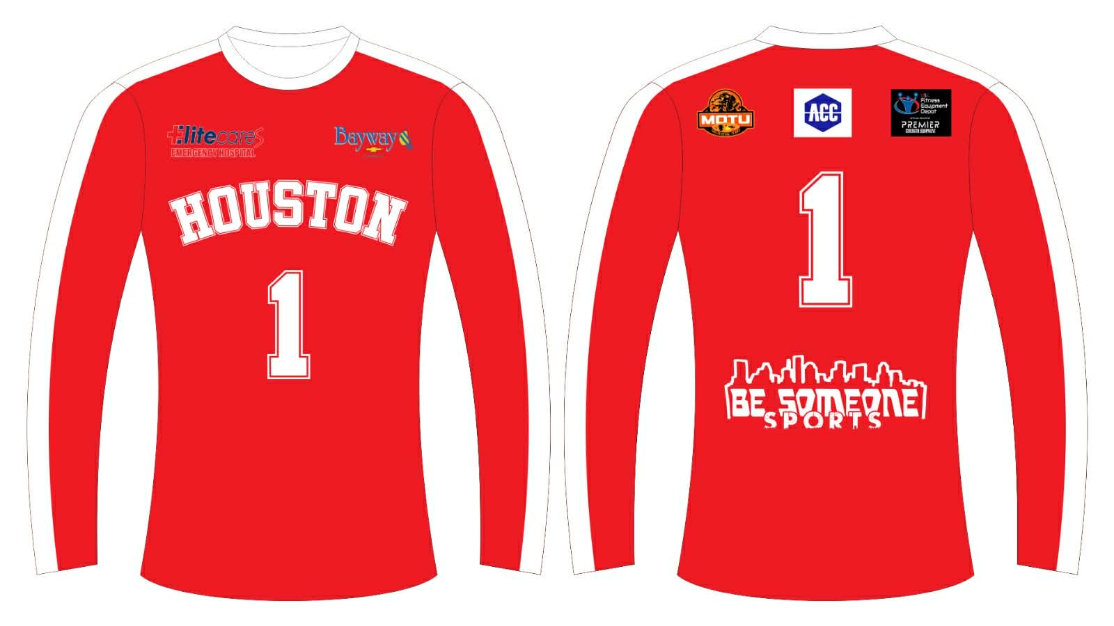 Be Someone Volleyball uniform 04